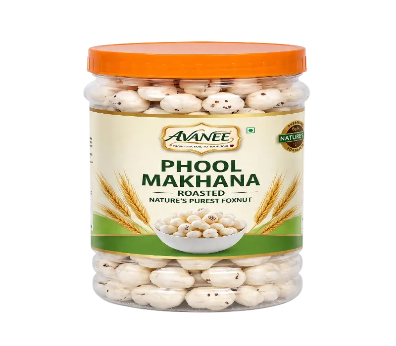 AVANEE Phool Makhana 100g | Premium Fox Nuts / Lotus Seeds
