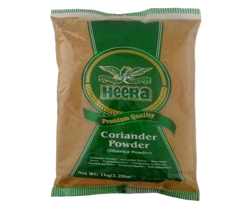 Heera Dhania Powder 1Kg- Fresh and aromatic coriander powder for curries and gravies