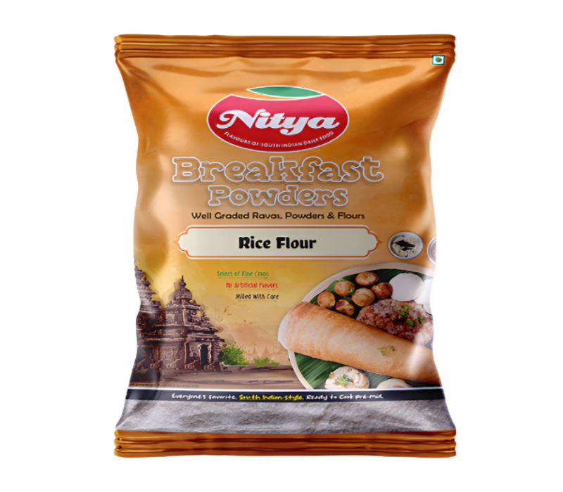Rice flour 1kg pack – fine ground flour for gluten-free Indian dishes, batters, and desserts