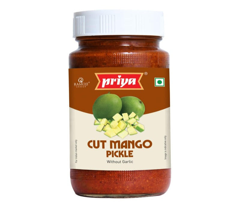 Mango pickle 300g jar – tangy and spicy Indian achar made from raw mangoes and traditional spices
