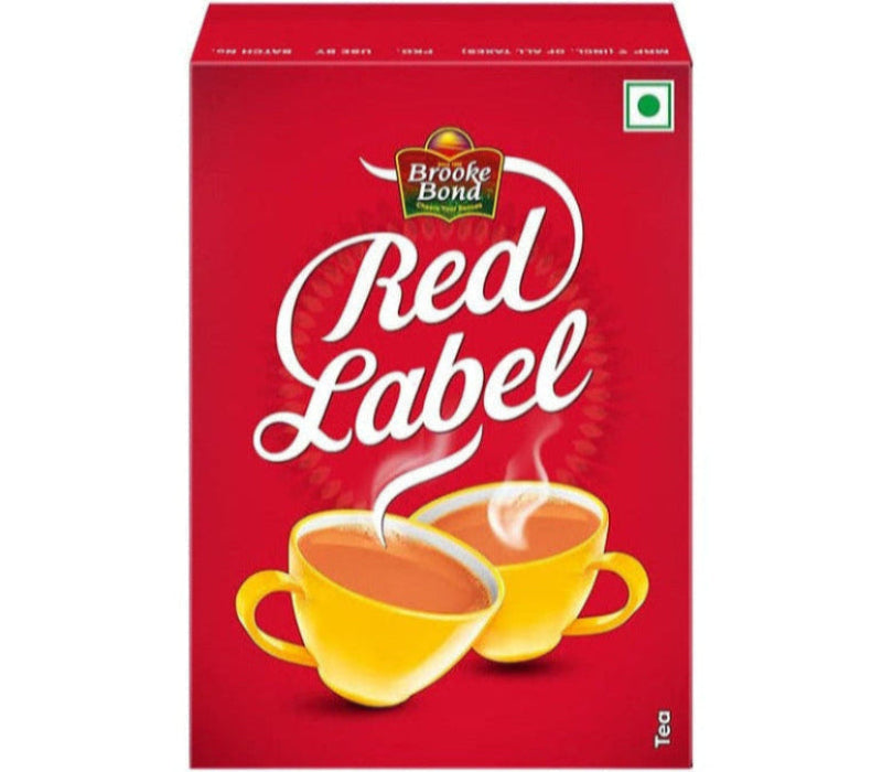 Red Label Tea Powder 250 g – rich and flavorful tea blend, perfect for a strong cup of tea, ideal for daily brewing, available in Germany for authentic Indian tea experience