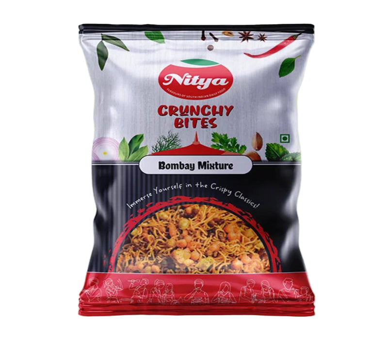 Nitya Bombay Mixture 170g Indian snack – spicy and crunchy namkeen
