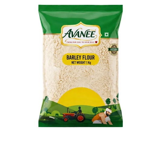 AVANEE Pure Barley Flour 1 KG Jau Ka Atta package