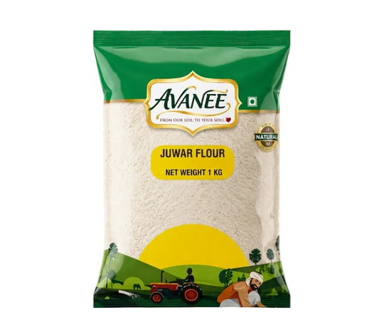 AVANEE Pure Juwar Flour 1 KG Sorghum Atta package