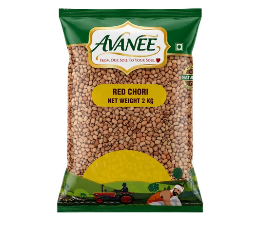 AVANEE Premium Red Chori 2 KG Red Cowpeas Red Chawli family pack package