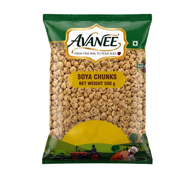 AVANEE High-Protein Soya Chunks 500 G package