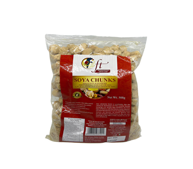 Soya chunks 250g – high-protein meat alternative for curries, biryani, and vegetarian dishes