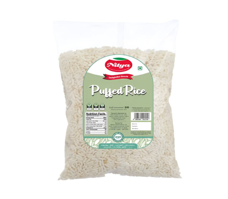 Puffed rice 400g pack – light and crispy murmura for Indian snacks and street food recipes
