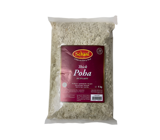 Schani Thick Poha 1kg – Premium Flattened Rice for Indian Recipes | AnuHita Groceries