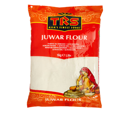 TRS Juwar Flour 1Kg Pack – Premium Sorghum Atta for Gluten-Free Indian Cooking, Ideal for Rotis, Bhakri & Flatbreads