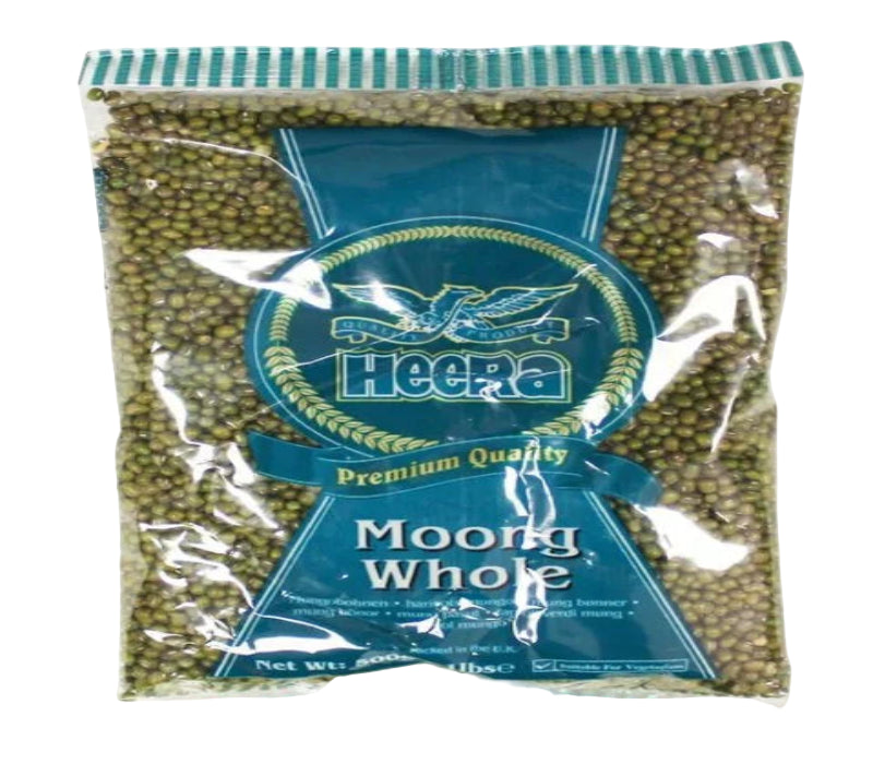 Heera Moong Whole 1kg pack – premium green gram
