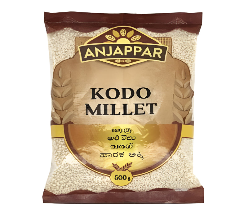 ANJAPPAR Samai Little Millet 500g – Gluten-Free Ancient Grain known as Kutki, Saamalu, Same, Chaama, Sava, Gajro, Kutki, Sama – Healthy millet for diabetics and nutritious cooking