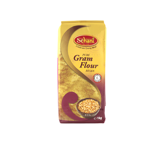 Schani Gram Flour (Besan) 1kg – Pure Chickpea Flour for Indian Snacks and Sweets | AnuHita Groceries