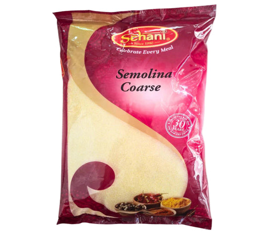 SCHANI Semolina Coarse 500G – Premium Quality Sooji for Upma, Halwa, and Indian Recipes