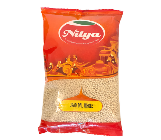 NITYA Urad Dal Gota – 1kg pack of whole white urad dal for Indian cooking and South Indian recipes